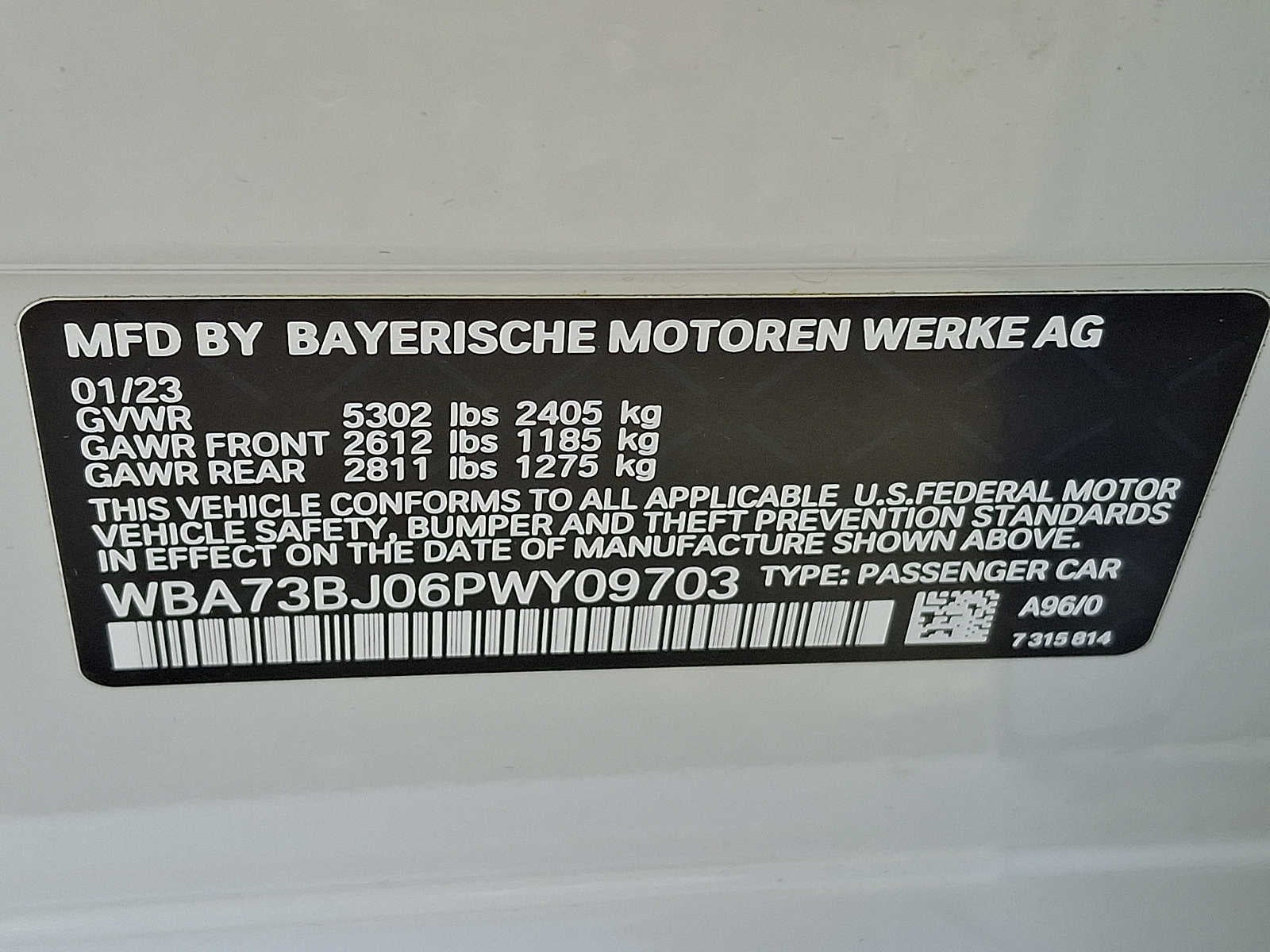 2023 BMW 5 Series 540i xDrive Sedan