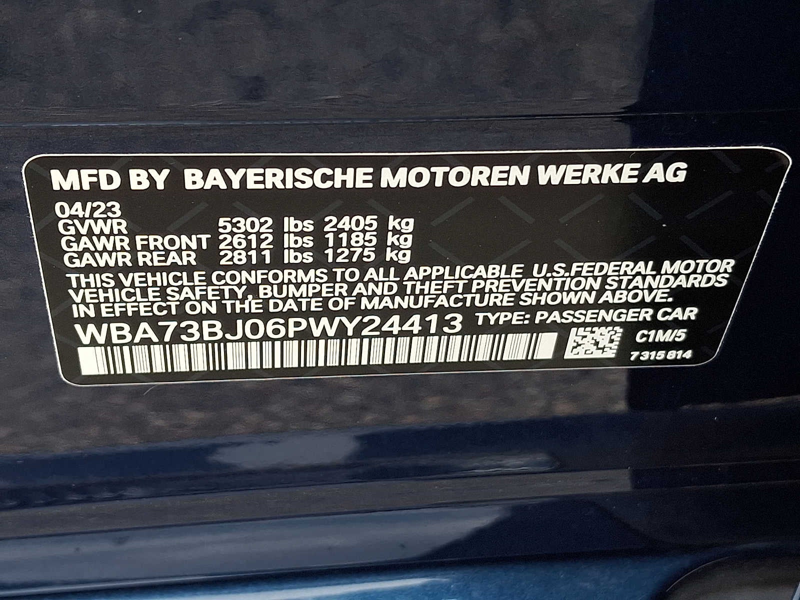 2023 BMW 5 Series 540i xDrive Sedan
