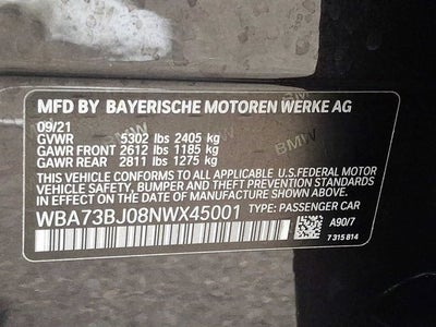 2022 BMW 5 Series 540i xDrive Sedan