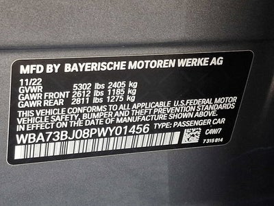 2023 BMW 5 Series 540i xDrive Sedan