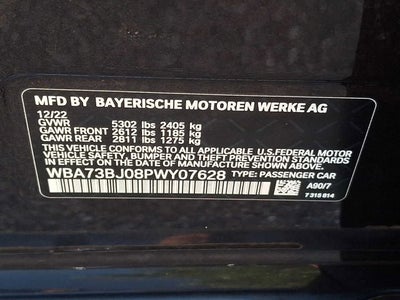 2023 BMW 5 Series 540i xDrive Sedan