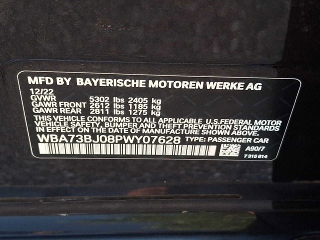 2023 BMW 5 Series 540i xDrive Sedan