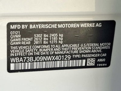 2022 BMW 5 Series 540i xDrive Sedan