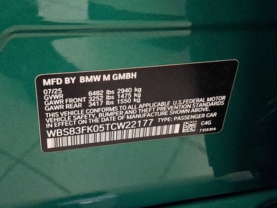 2026 BMW M5 Sedan