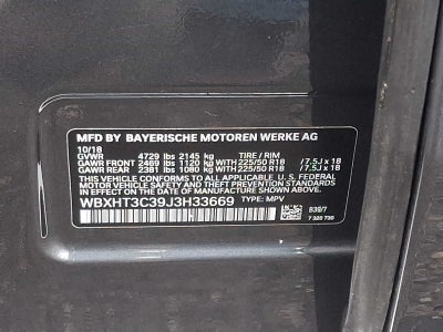 2018 BMW X1 xDrive28i Sports Activity Vehicle