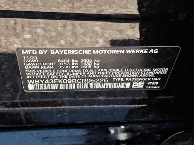 2024 BMW i5 M60 Sedan