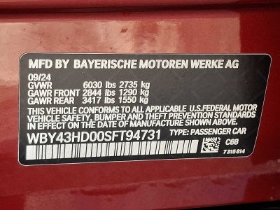 2025 BMW i4 xDrive40 Gran Coupe