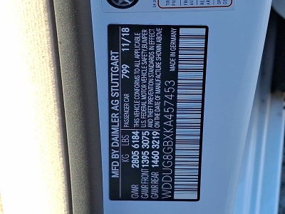 2019 Mercedes-Benz S-Class S 560 4MATIC® Sedan