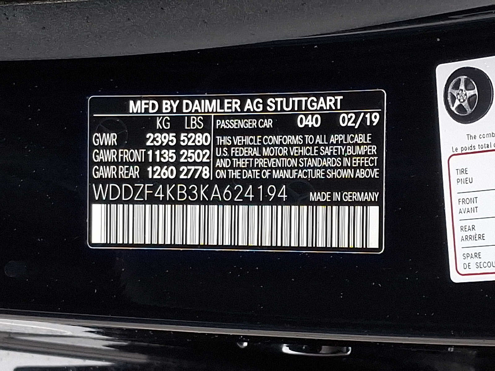 2019 Mercedes-Benz E-Class E 300 4MATIC® Sedan