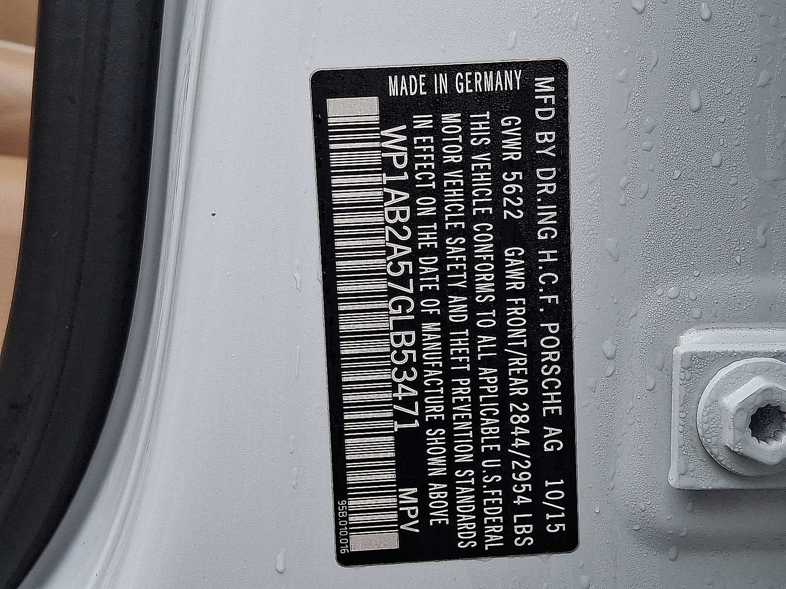 2016 Porsche Macan AWD 4dr S