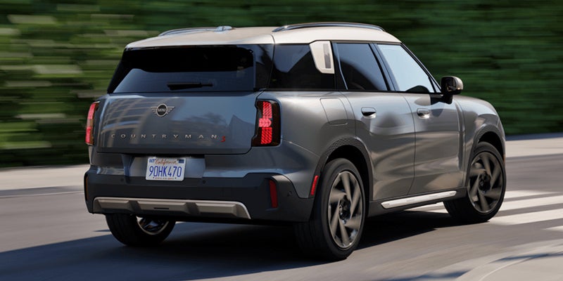 Back View of MINI JCW Countryman ALL4